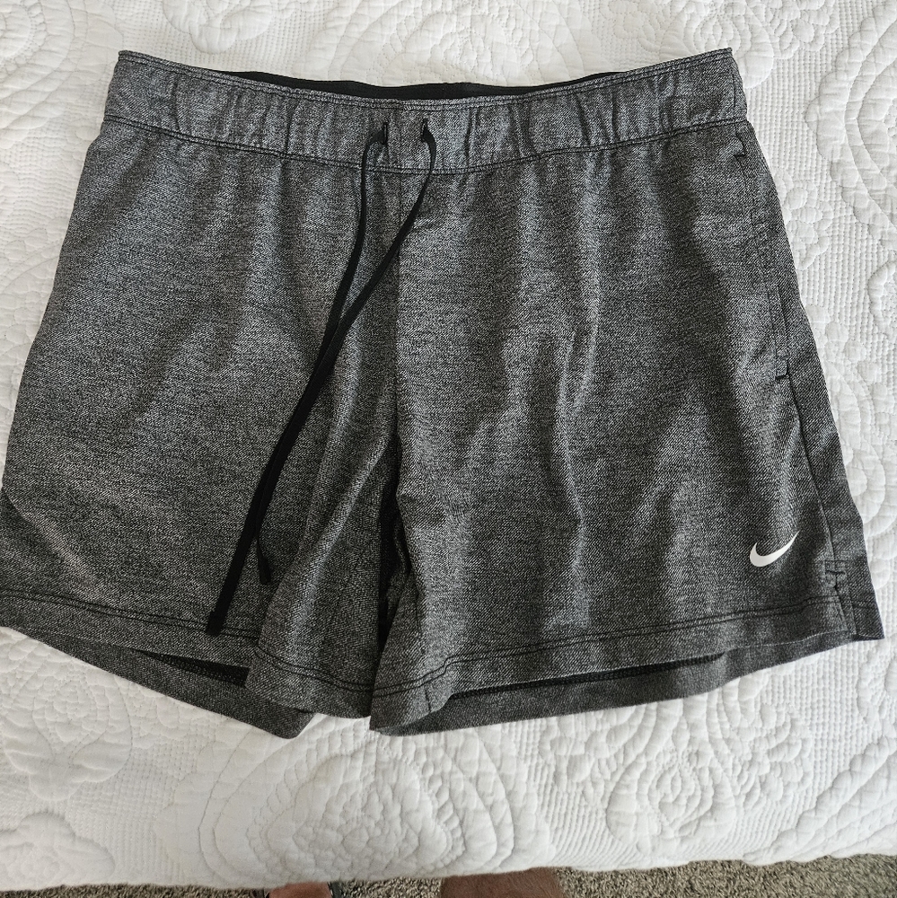 Nike Gray Athletic Shorts- Excellent